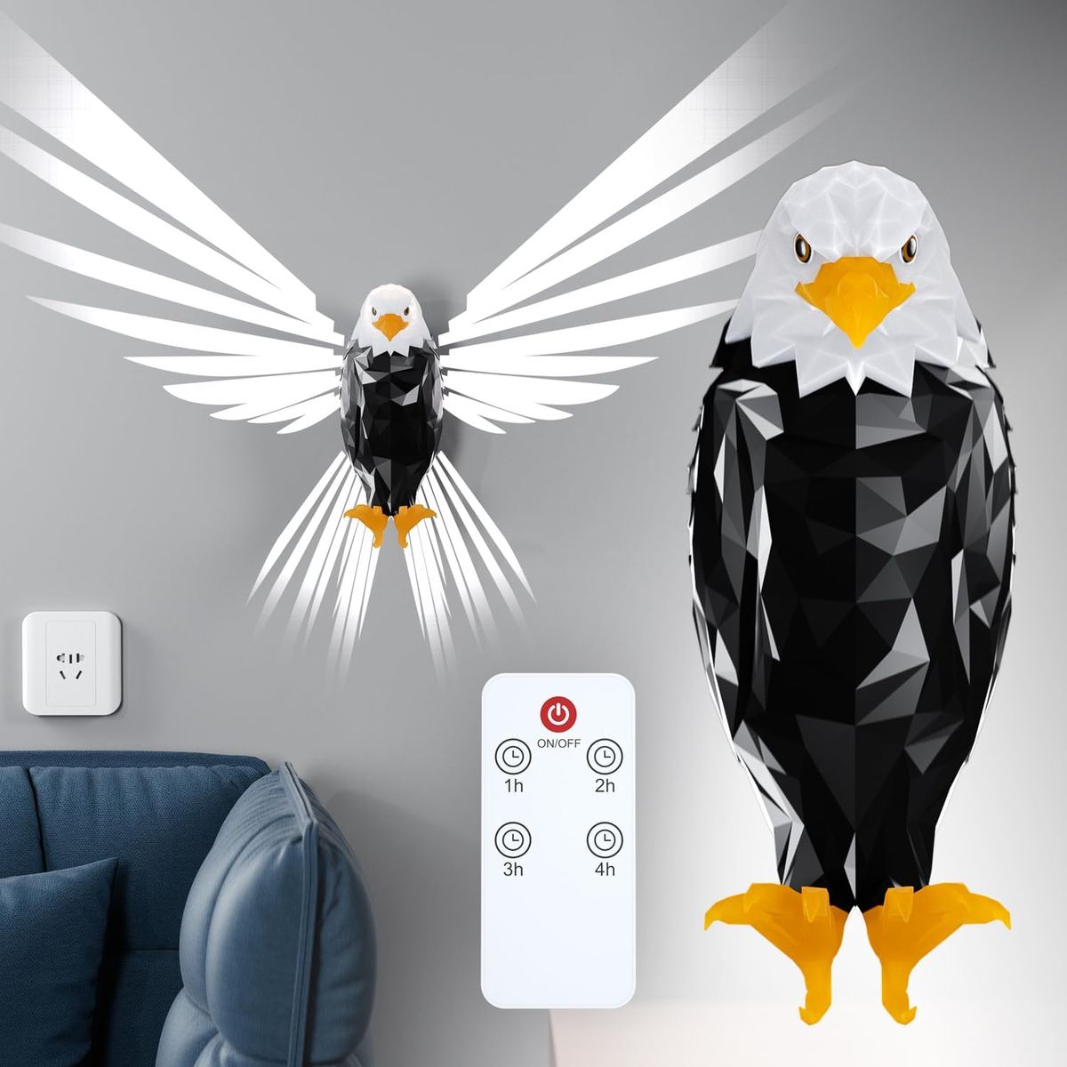 LED Eagle Wall Lamp