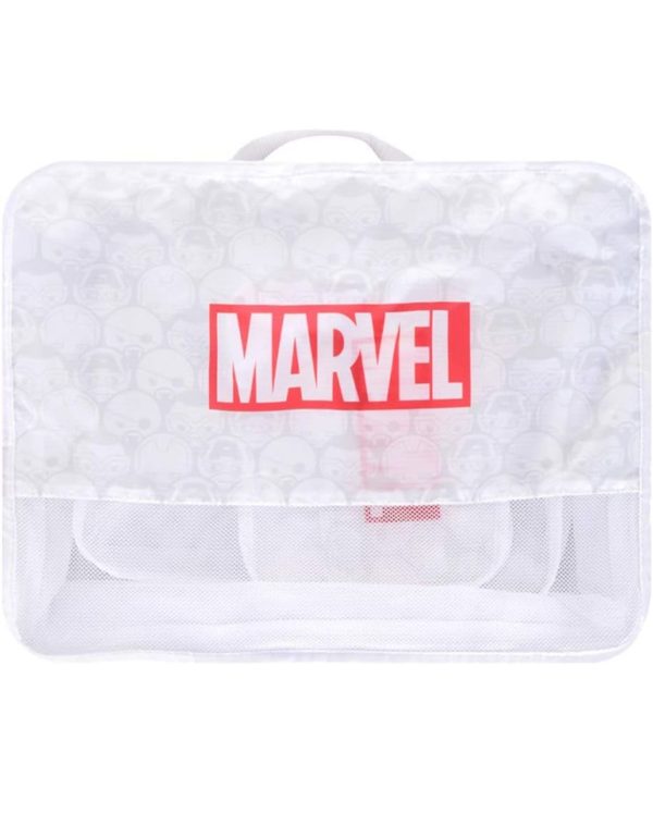 4 Pcs Marvel Travel Bag Set