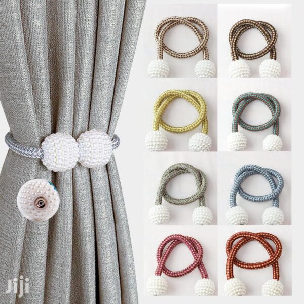 2Pcs Magnetic Curtain Tie